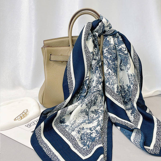 Vintage Toile Wrap & Scarf - Best & Co. Boutique