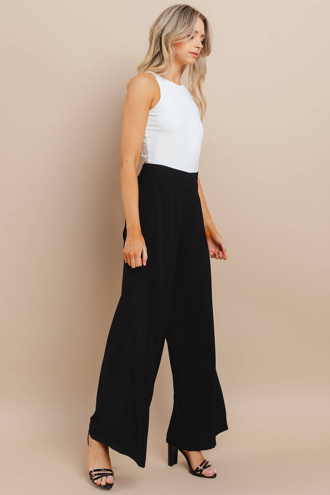 Black Wide Leg Pants - Best & Co. Boutique
