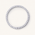 Elastic Tennis Bracelet | Silver