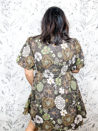 Harvest Hues Mini Dress