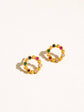 Manette Vintage Circle Studs