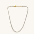 Stella Tennis Necklace | Gold