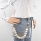 Pearls & Passes Clear Cross Body