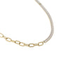 Gilded Tide Tennis & Paperclip Choker