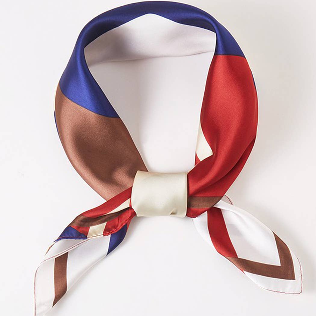 The Geometric Bandana/Head Tie - Best & Co. Boutique