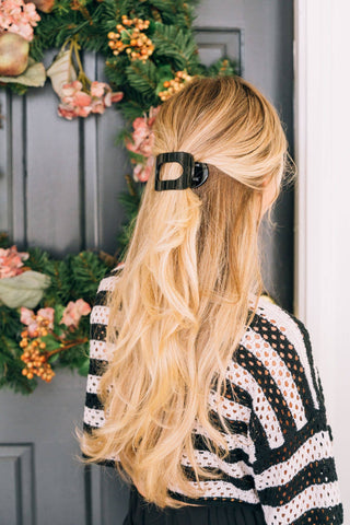 Teleties | Small Flat Round Hair Clip - Best & Co. Boutique