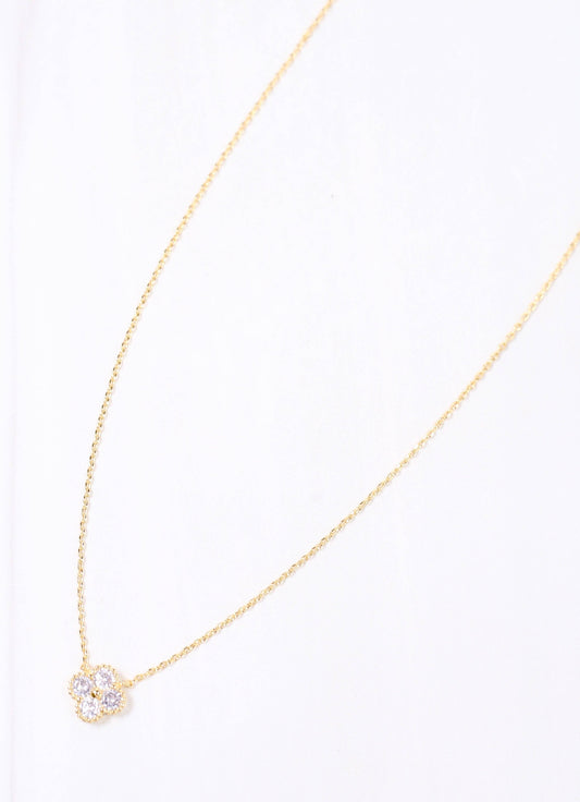 Curry Clover Necklace - Best & Co. Boutique