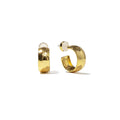Harriet Hammered Mini Hoops