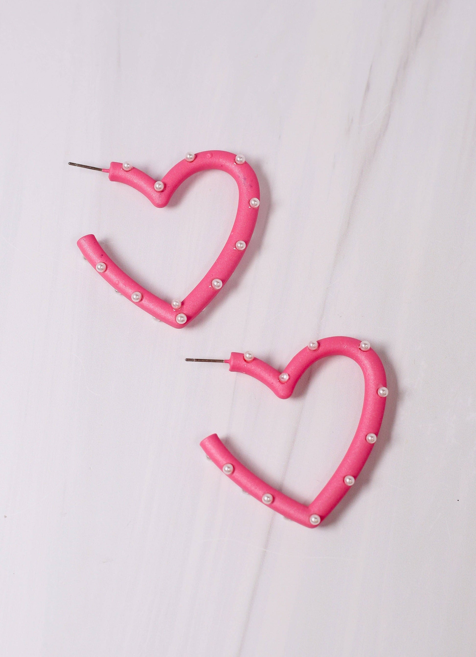 Admirer Pearl Heart Earring - Best & Co. Boutique