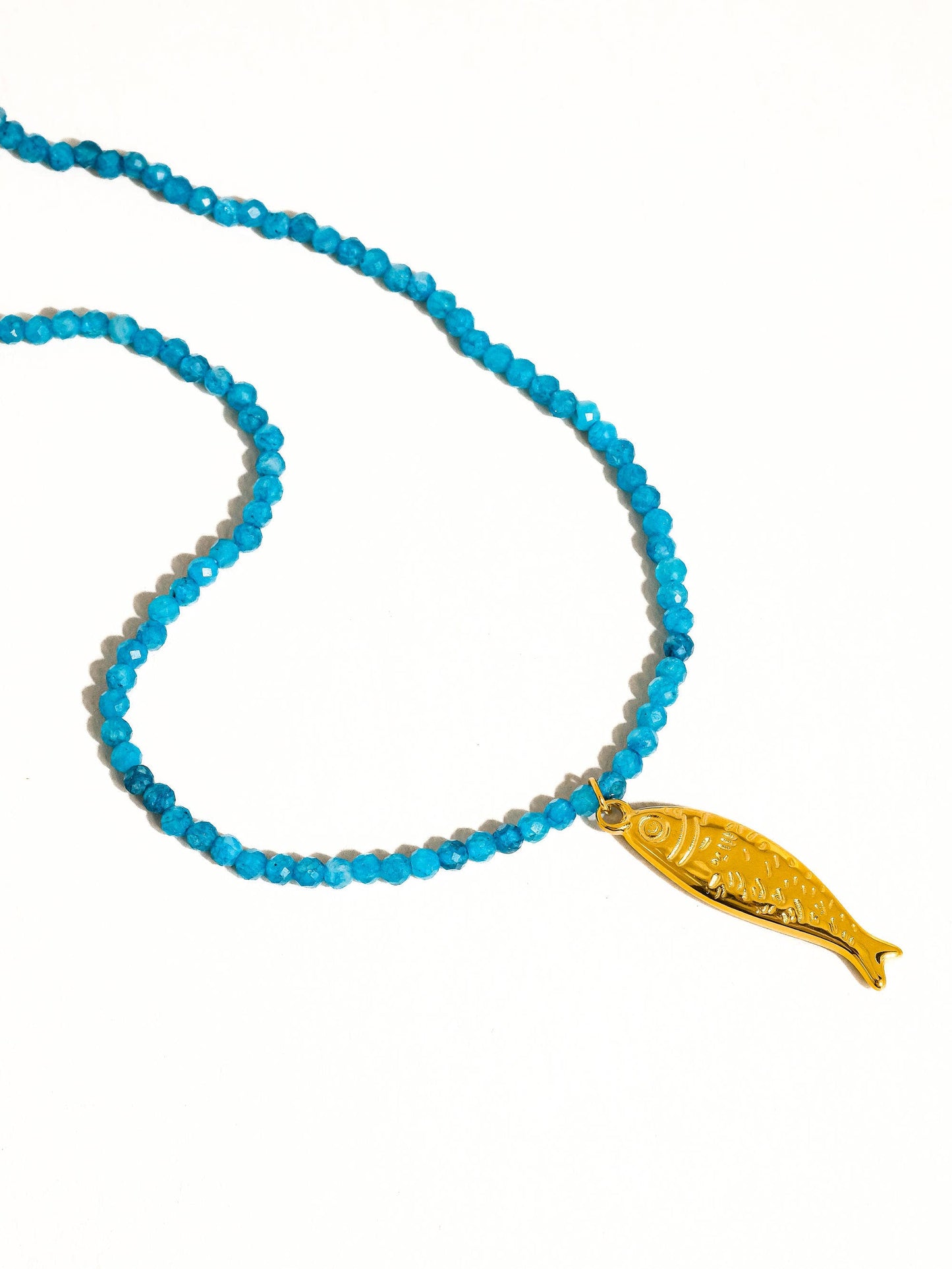 Sasha Beaded Fish Necklace