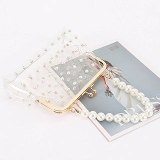 Pearl Shine Clear Crossbody