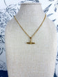 Dainty Bar Necklace | 18K Gold