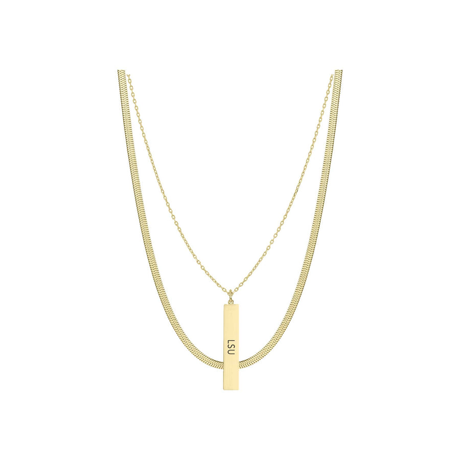 Kona Layered Game Day Necklace
