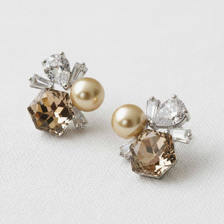 Art Deco Crystal Drop Earrings