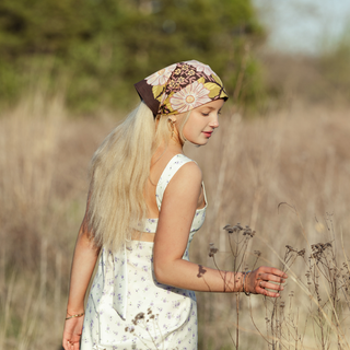 Violet Wild Rag Bandana Scarf | 22"