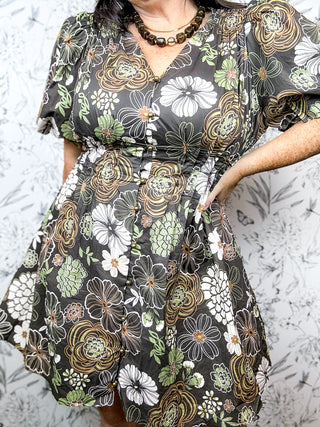 Harvest Hues Mini Dress