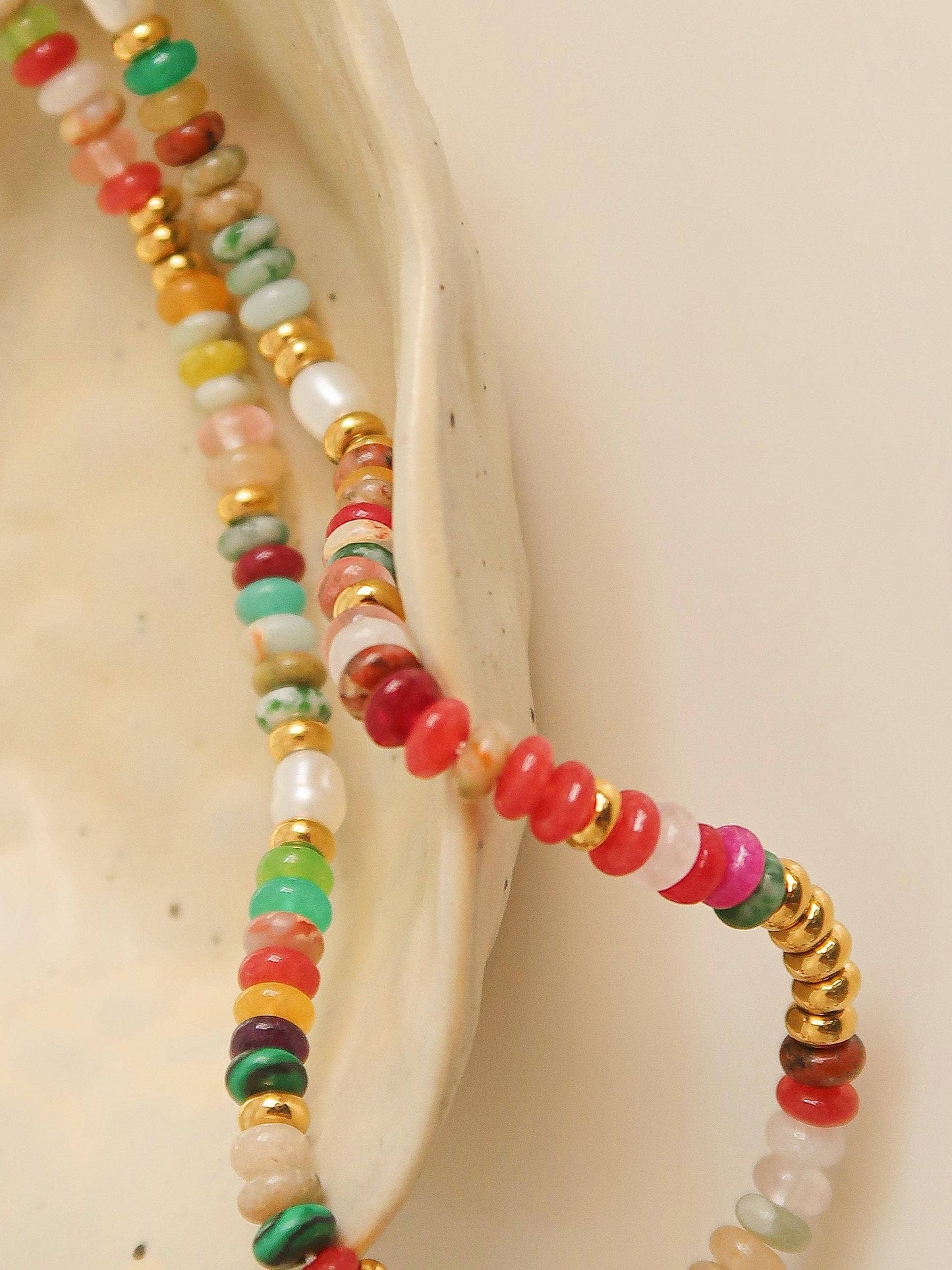 Sunny Beaded Waterproof Necklace