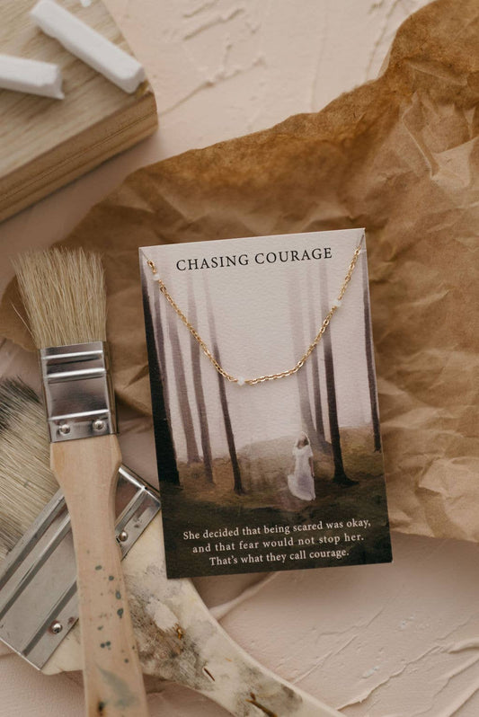 Chasing Courage Necklace - Best & Co. Boutique