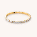 Elastic Tennis Bracelet | Gold