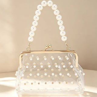 Pearl Shine Clear Crossbody