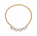 Isla Two Tone Chunky Chain Necklace