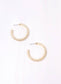 Woodard Pearl Hoops - Best & Co. Boutique