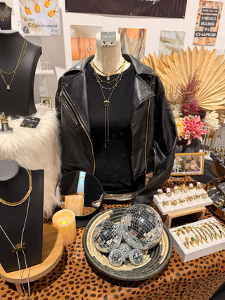 Round Bolo Necklace | Mikayla