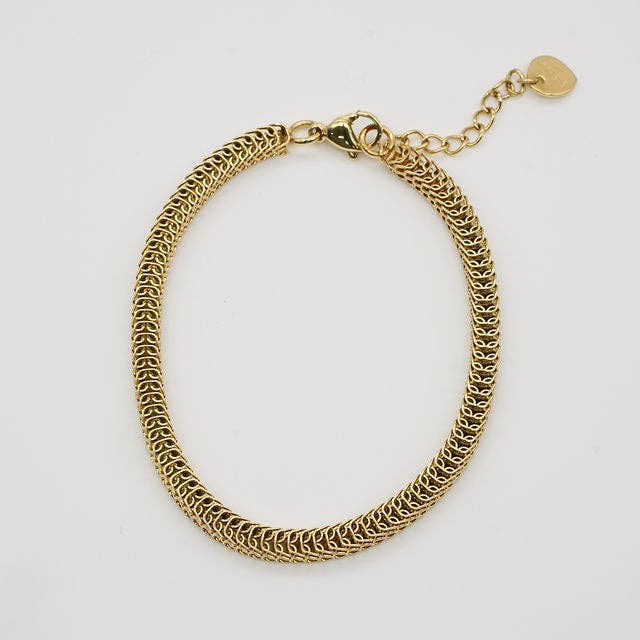 Accordion Chain Bracelet