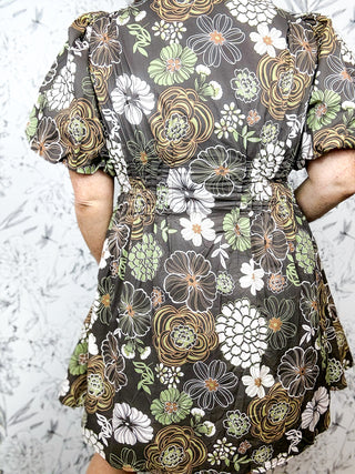 Harvest Hues Mini Dress