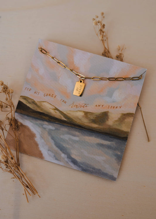 By Grace Tag Necklace - Best & Co. Boutique