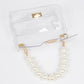 Pearls & Passes Clear Cross Body