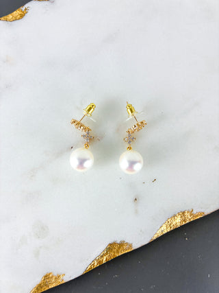 Aurora Floral Drop Earrings