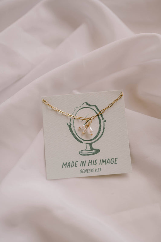 Made In His Image Charm Necklace - Best & Co. Boutique
