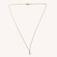Gold Pearl Necklace