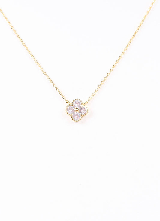 Curry Clover Necklace - Best & Co. Boutique