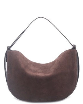 Sophia Suede Hobo | Chocolate