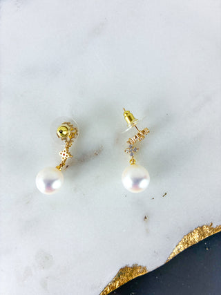 Aurora Floral Drop Earrings