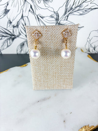 Aurora Floral Drop Earrings