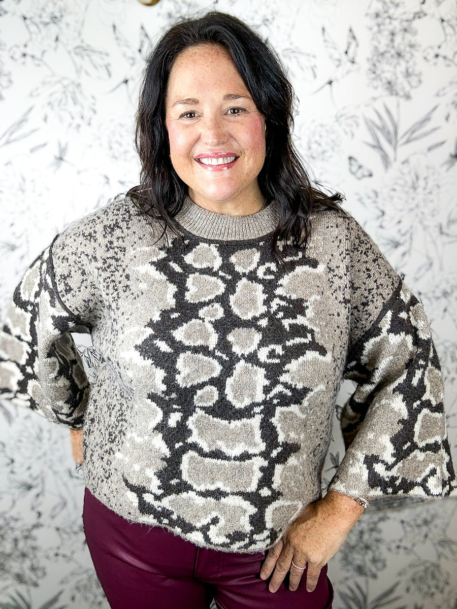 Cold Blooded Snake Sweater