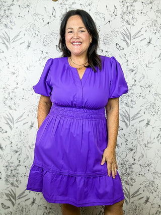Death Valley purple mini dress  Jodifl