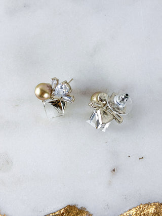 Art Deco Crystal Drop Earrings
