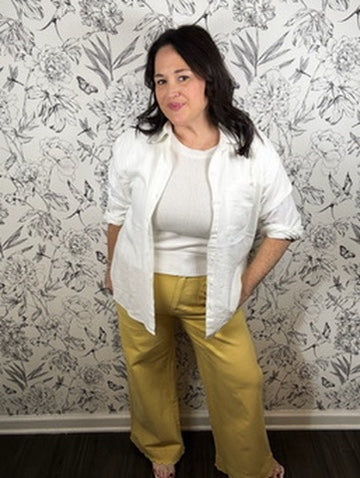 Limoncello Scallop Trouser