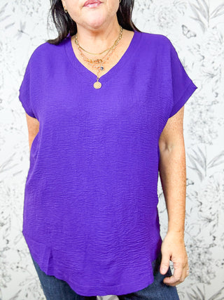 Tiger Town V Neck Game Day Top