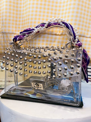 Game Day Phone Strap/Wristlet - Purple & Gold