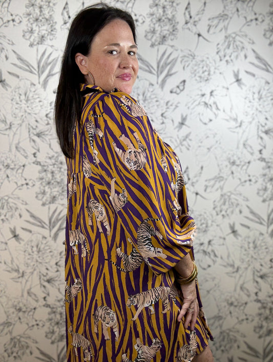 Tiger Beat Mini Dress - Best & Co. Boutique