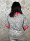 Spotted Affair Blouse - Best & Co. Boutique
