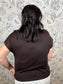 Layer Up Mock in Brown - Best & Co. Boutique