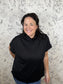 Layer Up Mock in Black Curvy - Best & Co. Boutique