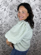 Sweet Magnolia Seersucker Blouse
