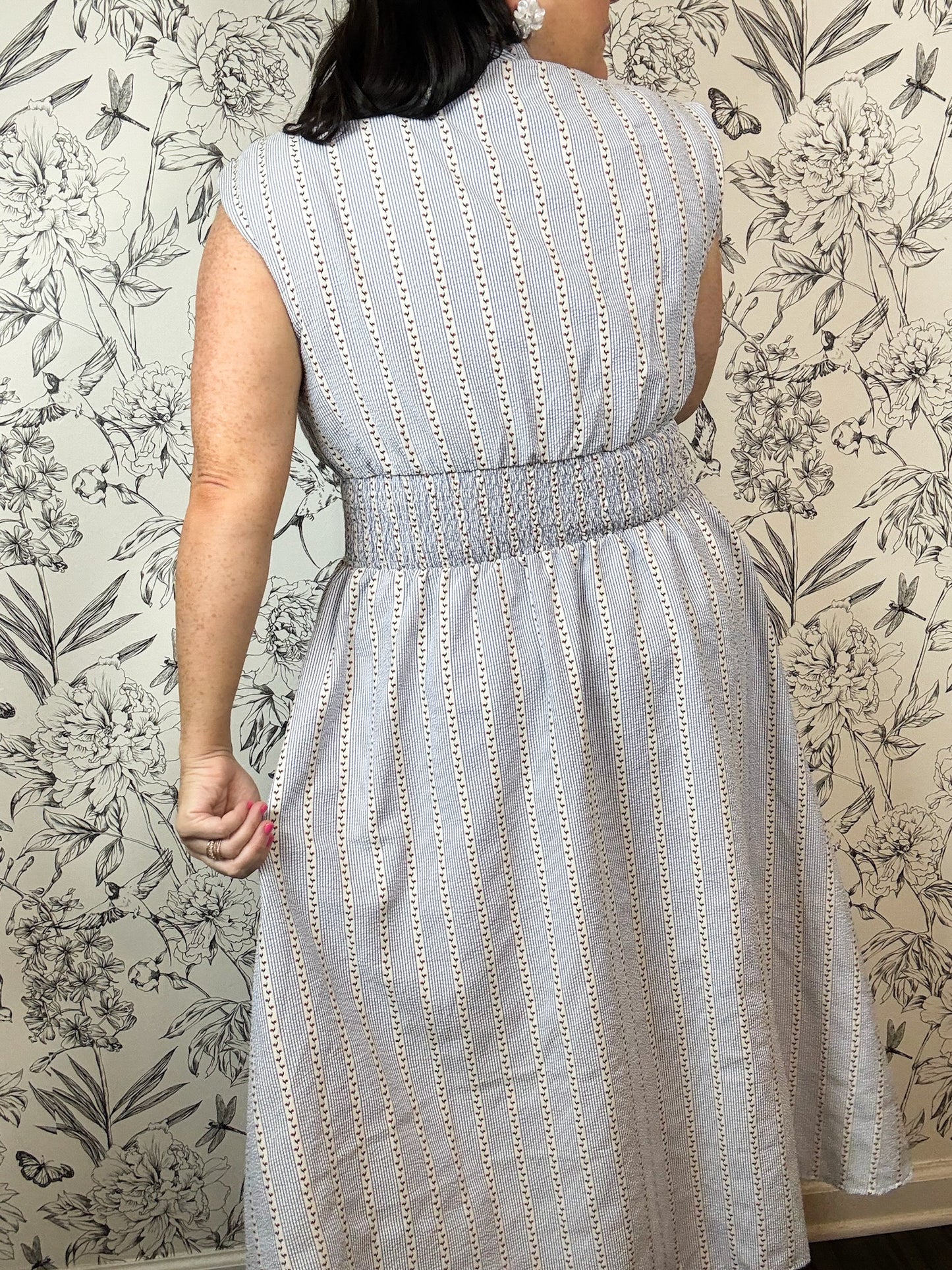 Front Row Midi Dress